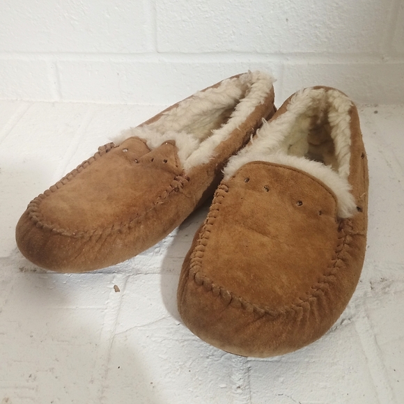 UGG Dakota Slippers Chestnut Women's 8 - Picture 1 of 11